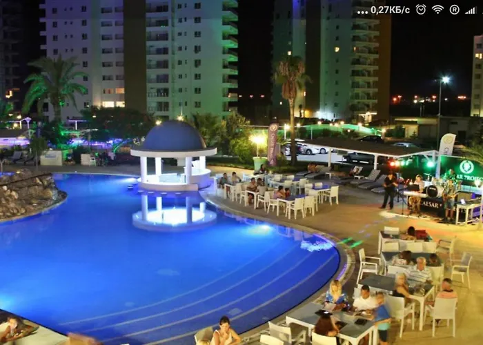 Northern Cyprus Trikomo, Iskele, Long Beach, Caesar 3 דירה *